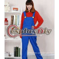 Hot sale custom made Cheap Super Mario Bros Mario Halloween Costume